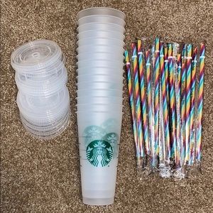 🌈15 Starbucks Cold Cups🌈